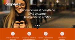 Desktop Screenshot of compaya.dk